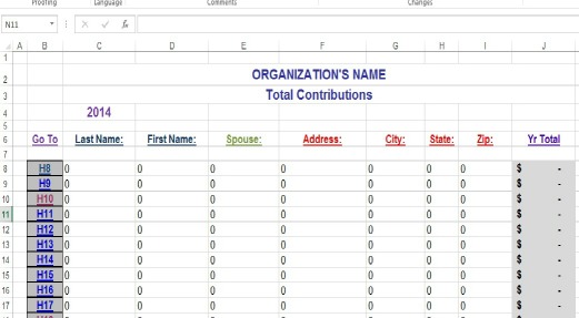 Church Accounting Package
