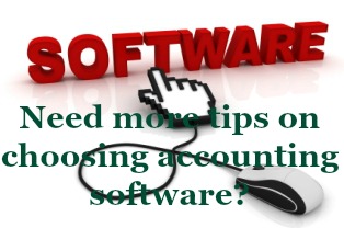 Ad for Choosing software page