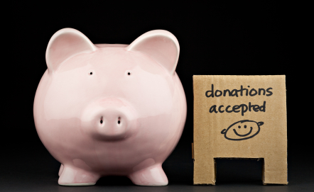 How a nonprofit or church should  record donated goods and services.